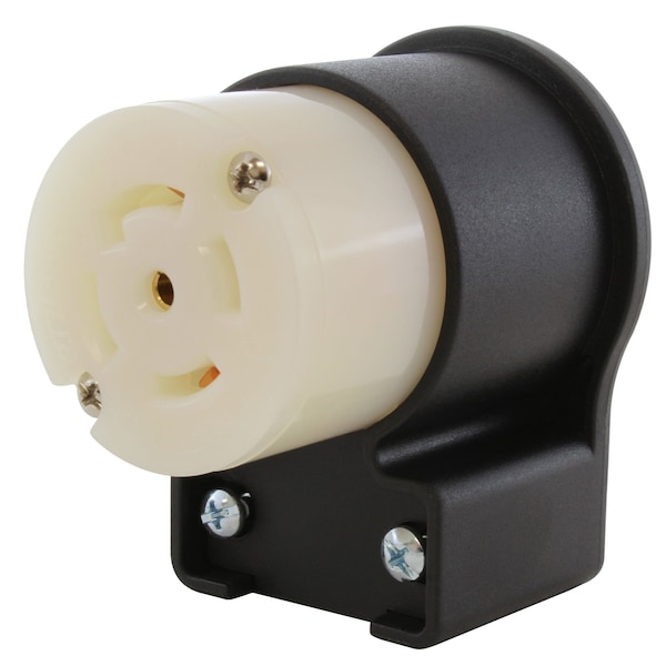 30 A, Three Phase, 4 Pole, Black
